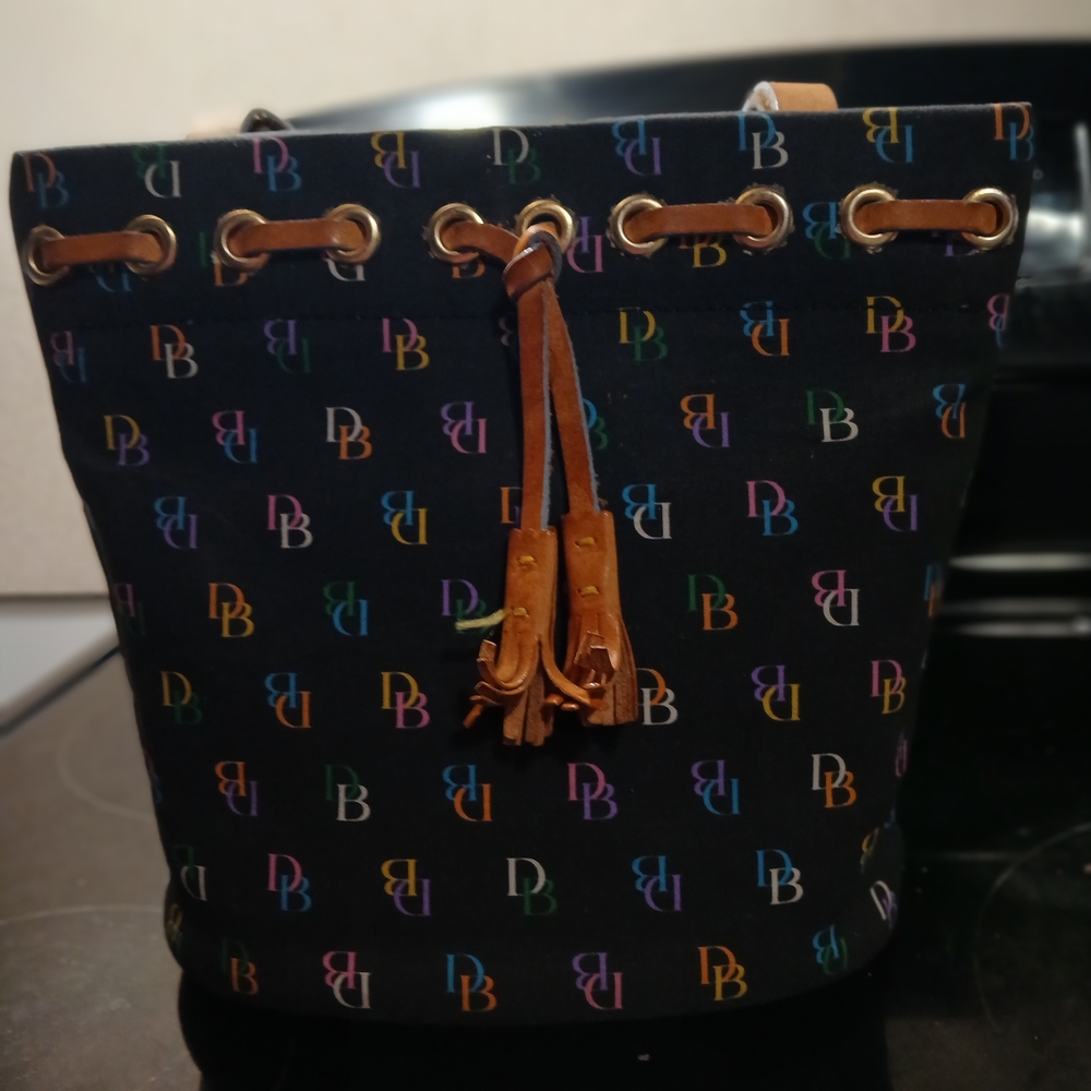 Dooney & Bourke Vintage Rainbow Edition Y2k Wallet Incuded - Picture 2 of 12